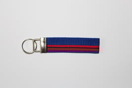 Schlüsselanhänger rot/blau