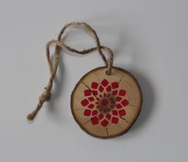 Holzanhänger "Weihnachtsstern"