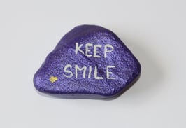 Glücksstein "Keep smile"