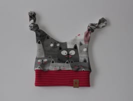 Knotenmütze Kopfumfang 37 bis 56cm