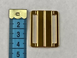 Bikini Verschluss gold 4.0 cm