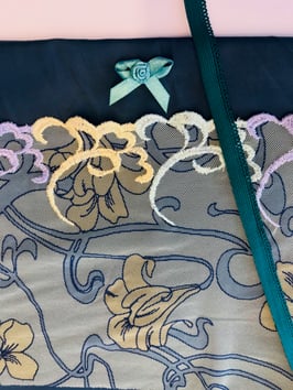 Slip Nähset petrol/Frühling