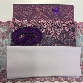 Slip Nähset violett/rosa