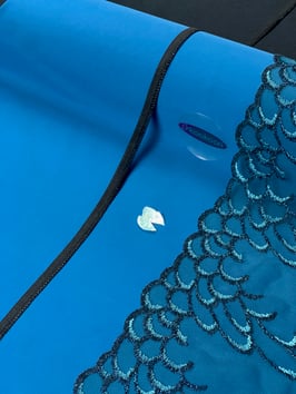 Slip-Nähset blau/petrol