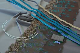 BH-Nähset taupe/braun/türkis bis Cup Grösse C Artikel 115