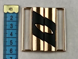 Bikini Verschluss gold 5.5cm