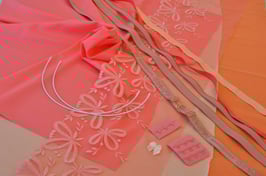 BH-Nähset orange bis Cup Grösse C Artikel 108