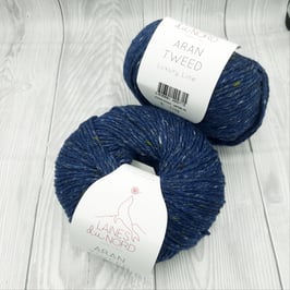 Aran Tweed 5 dunkelblau