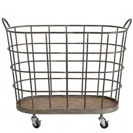 Korb auf Räder