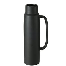 Vase schwarz schmall