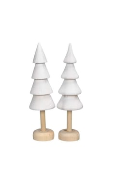 Holzbaum weiss klein oder gross