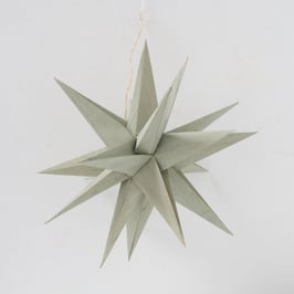 Dekohänger Stern grün gross