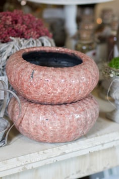 Topf  rosa,lachs
