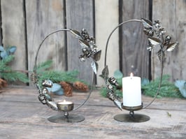 Kranz für Teelicht auf Fuss