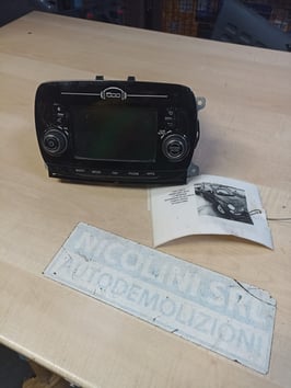 AUTORADIO PER FIAT 500