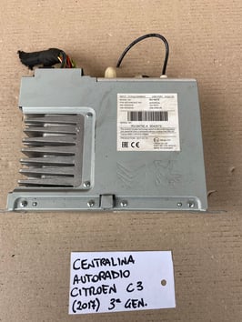 Centralina autoradio Citroën C3 terza gen