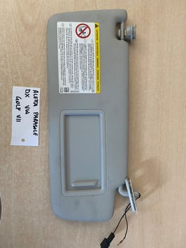 Aletta parasole destra VW golf 7