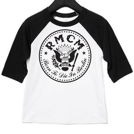 KIDS LOGO LONGSLEEVE - WHITE/BLACK