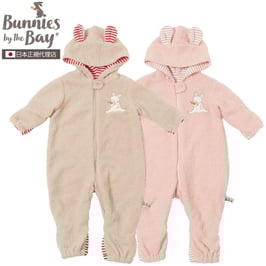 うさぎモチーフふわモコジャンプスーツ☆6-12M