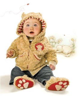 くまのもこもこコート