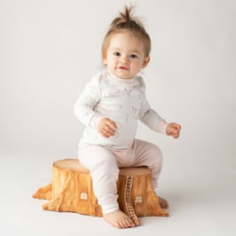 うさぎの長袖セットアップ