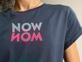 NOW  T-Shirt Women, Roll-up