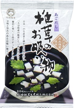 大分産椎茸のお吸物（あごだし）
