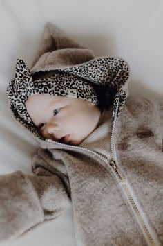 Tagträume Walkoverall -leo beige-