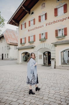 Stricktuch XXL -hellblau-