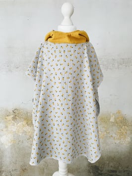 Badeponcho -Zitrone-