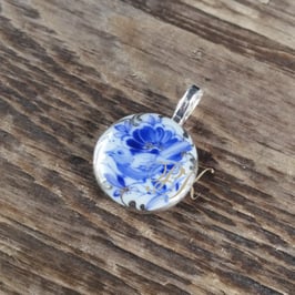 Schmuckanhänger - Blauer Vogel