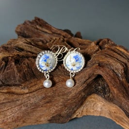 Ohrstecker Set - Vergissmeinnicht