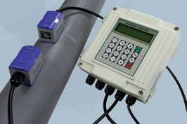 Caudalímetro ultrasónico fijo