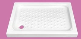 Plato de ducha rectangular porcelana extraplano