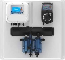 Estación cloración agua automática AMPEROMETRICA  ADPCH2+