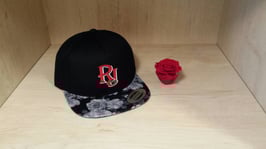 RJ CAP ROSE WHITE