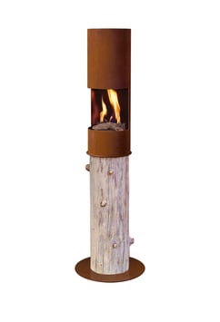 The Flame - Round Log - Rost
