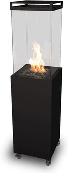 Gassäule Lighthouse Swiss Edition - schwarz