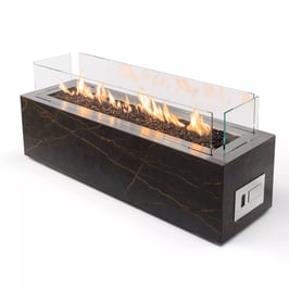 Galaxy Laurent, schwarz/braun marmoriert - Automatic - Gasbrenner - Outdoor