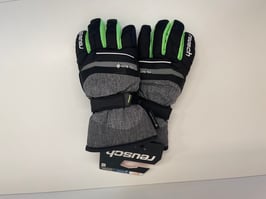 Reusch Bolt black/black melange/neon green