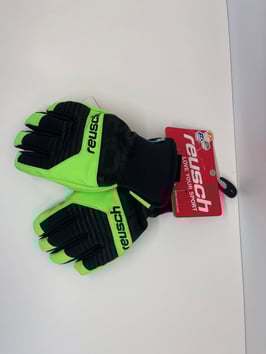 Reusch Tobi black/neon green