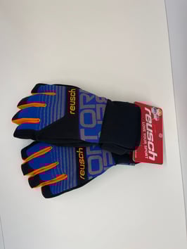 Reusch Tobi dazzling blue/orange popside
