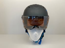 Uvex junior visor pro titanium/blue mat