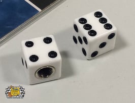 Ventil-Deckel Würfel Weiss