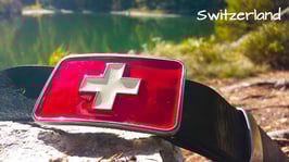 Switzerland Gurtschnalle (ohne Gürtel)