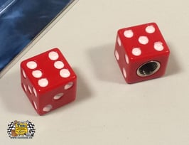 Ventil-Deckel Würfel Rot