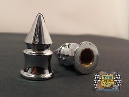 Ventil-Deckel Spike Chrom