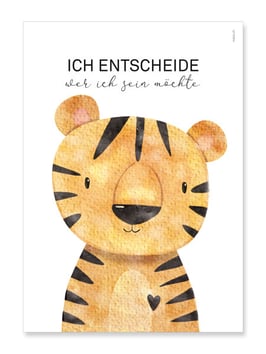 Posterset Ich entscheide