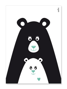 Posterset Bär