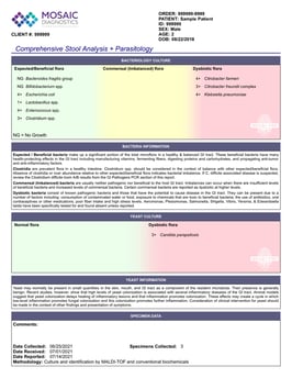 Comprehensive Stool Analysis – with Pre & Post Consultations